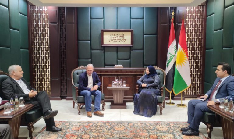 Réception par la Présidente de l'Assemblée du Kurdistan d'Irak